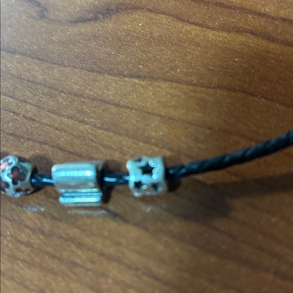 Silver and Black Charm Bracelet - Picture 6 of 9